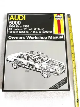 01-1989 HAYNES Audi Owners Workshop Manual