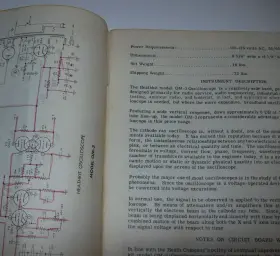 595-185 HEALTHKIT Heathkit Oscilloscope User Manual #3