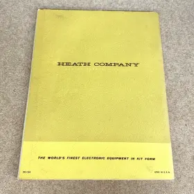 AJ-14 HEATH COMPANY Heathkit Manual Solid Fm Stereo Tuner