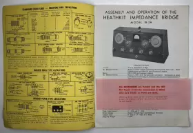 18-2A HEATHKIT Manual Assembling Impedance Bridge #2