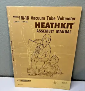 595-1154-07 HEATHKIT Vacuum Tube Voltmeter Healthkit Manual