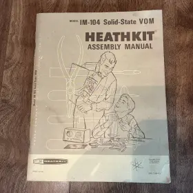 595-1389-03 HEATHKIT Solid Vom Manual Schematic