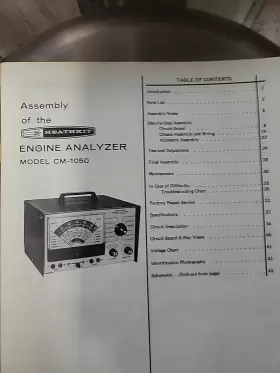 595-1427-03 HEATHKIT Engine Analyzer Manual #3
