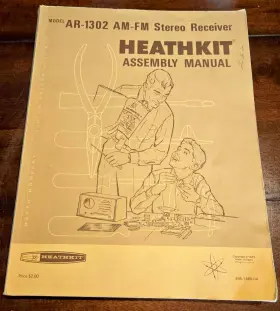 595-1460-04 HEATHKIT Printed Am Fm Stereo Receiver Manual