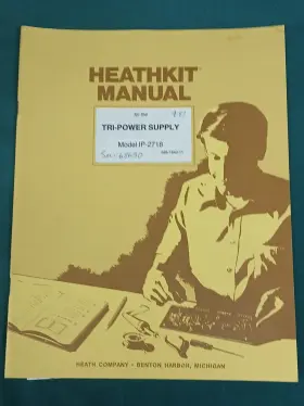595-1840-11 HEATHKIT Manual Power Supply Illustration Booklet