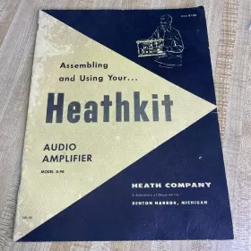 595-56 HEATHKIT Manual Audio Tube Amplifier User