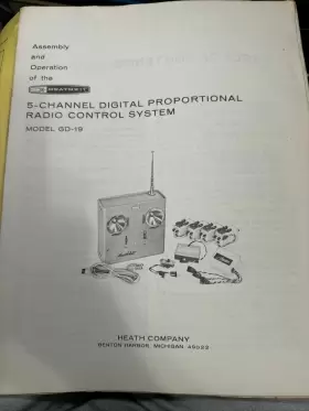 595-605 HEATHKIT Manual Digital Proportional Radio Cont Sys #3