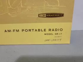 595-986-04 HEATHKIT Manual Am Fm Radio #2