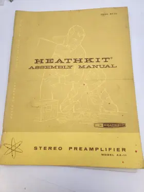 AA-11 HEATHKIT Manual Preamplifier