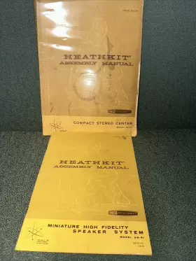 AS-81 HEATHKIT Stereo Center Speaker Manuals