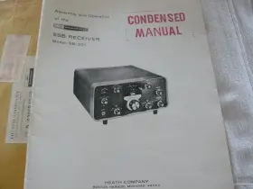B-301 HEATHKIT Manual Amateur Receiver Unsoiled Fold
