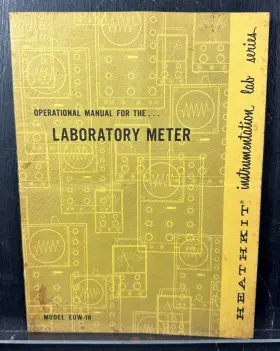 EUW-18 HEATHKIT Laboratory Meter Manual Kit