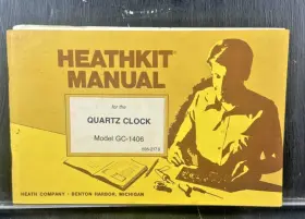 GC-1406 HEATHKIT Manual Quartz Clock