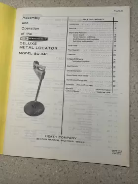 GD-348 HEATHKIT Manual Deluxe Detector #3