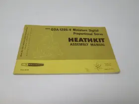 GDA-1205-4 HEATHKIT Manual Miniature Digital Proportional