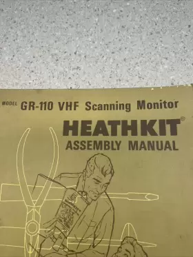GR-110 HEATHKIT Manual Vhf Scanning Monitor #2