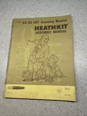 GR-110 HEATHKIT Manual Vhf Scanning Monitor