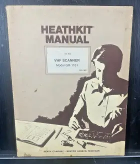 GR-1131 HEATHKIT Manual Vhf Scanner