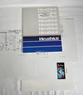 GR-4500 HEATHKIT Stereo Television Rear Projection Screen