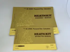 IC-2006 HEATHKIT Calculator Operation Manuals