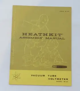 IM-21 HEATHKIT Manual Vacuum Tube Voltmeter