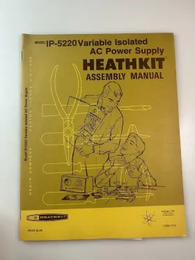 IM-2916 HEATHKIT Heath Isolated Ac Power Supply Manual Kit