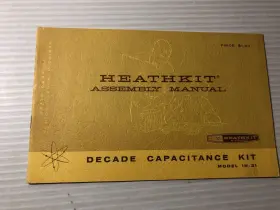 IN-21 HEATHKIT Manual Decade Capacitance Kit
