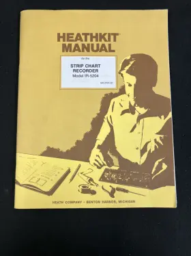 IR-5204 HEATHKIT Manual Strip Recorder Foldout Pictorial