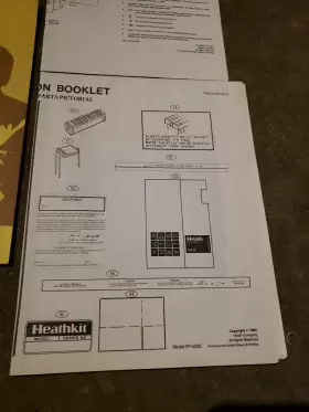 IR-5208 HEATHKIT Manual Plotter Illustrations Schematics #3