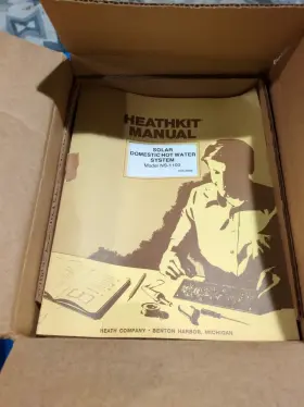 NS-1100 HEATHKIT Solar Water Manual Book Box Kit #2