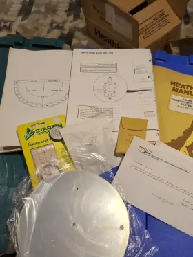 NS-1100 HEATHKIT Solar Water Manual Book Box Kit #3