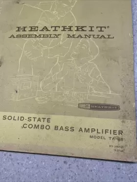 TA-38 HEATHKIT Manual Solid Bass Amplifier #2