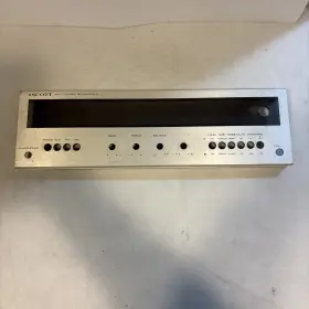R31S HH SCOTT Am Fm Receiver Plate Glass