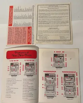 RK746T HOTPOINT Wall Oven Owners Manual #3