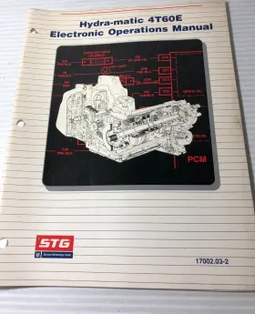 17002.03-2 HYDRA MATIC Operations Manual Service Gm