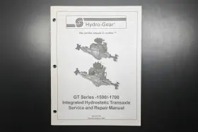BLN-52178 HYDRO-GEAR Gt Transaxle Repair Manual