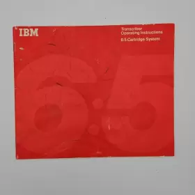 Ibm Transcriber Operating Instructions Cartridge System