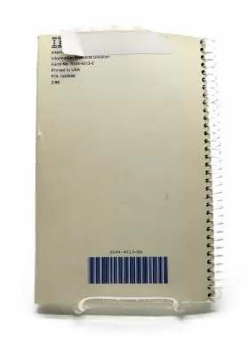 S544-4213-01 IBM Wheelwriter Typewriter Operators Book #2