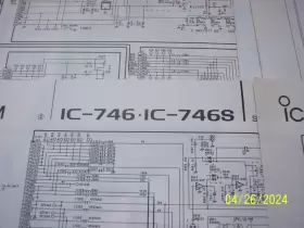 B52-0614-20 ICOM Schematic Diagrams Ham Radio