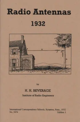 2474 INTERNATIONAL CORRESPONDENCE SCHOOLS Radio Antennas