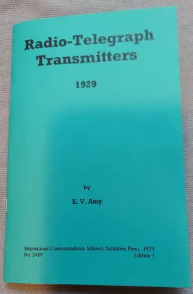2489 INTERNATIONAL CORRESPONDENCE SCHOOLS Antique Radio Book