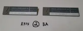 20121 JBL Aquarius Iv Speaker Labels