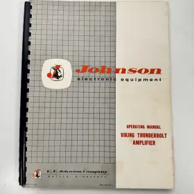 206Q086-A JOHNSON Operating Manual Viking Thunderbolt