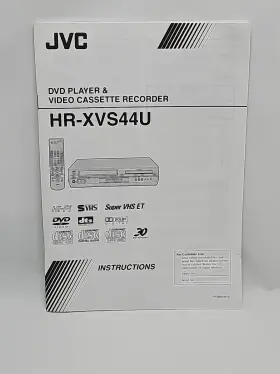 741458025367 JVC Vcr Owners Instruction Manual Print #3