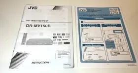 DR-MV150B JVC Manual Start