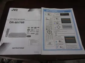 DR-MV79B JVC Dvd Video Recorder Owners Instruction Manual