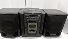 JVC-X101BK JVC Boombox Cd Player Cassette Radio
