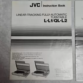 L-E5 JVC Turntable Instruction Books Owners Manual #2