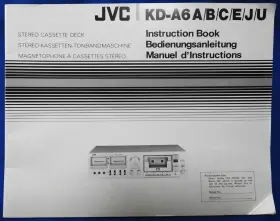 VNN0034-301 JVC Stereo Cassette Deck Instruction Book