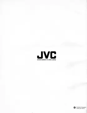 VNN2192-651S JVC Double Cassette Deck Owners Manual #2
